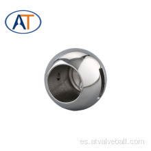 Válvula de bola de esfera de tipo V de metal
